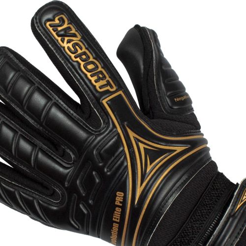 Перчатки вратарские 2K Sport Evolution Elite Pro (черный/золотой)#2