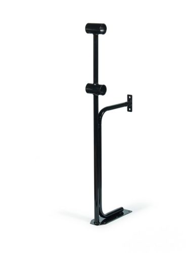 Кронштейн для хореографического (балетного) станка напольный пристенный двухрядный (черный) Кронштейн для хореографического (балетного) станка напольный пристенный двухрядный (черный)