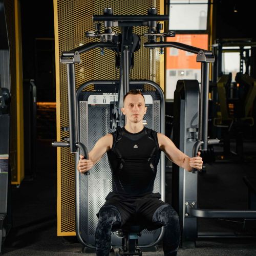 Тренажер Баттерфляй - задние дельты DHZ E7007#5 Тренажер Баттерфляй - задние дельты DHZ E7007#5