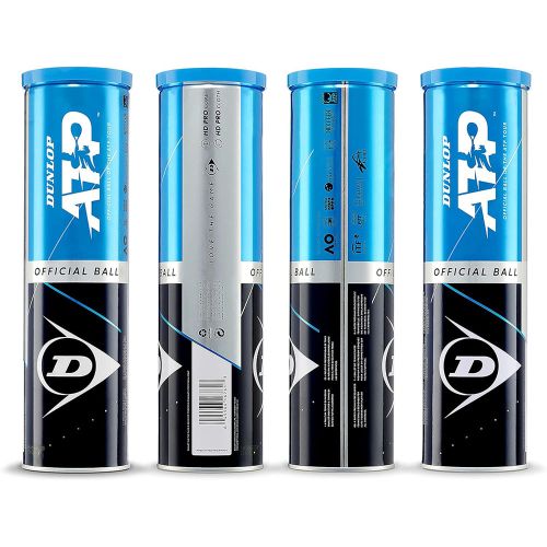 Мяч теннисный Dunlop ATP Official (4 шт.) ITF Approved#2 Мяч теннисный Dunlop ATP Official (4 шт.) ITF Approved#2