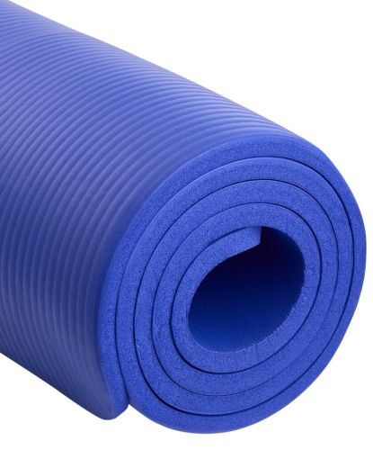 Коврик для йоги и фитнеса STARFIT FM-301 NBR 183x61х1,2 см (темно-синий)#2 Коврик для йоги и фитнеса STARFIT FM-301 NBR 183x61х1,2 см (темно-синий)#2