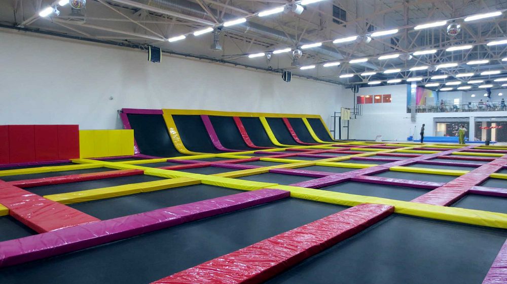 Батутный парк "Небо", г. Москва Батутный парк "Небо", г. Москва