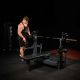 Скамья-стойка домкратная для жима лежа со страховочными упорами DHZ A3146#7