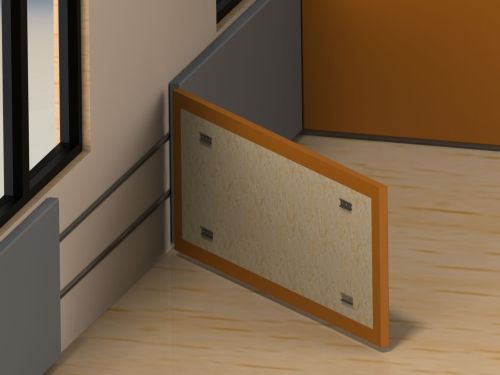 Стеновой протектор ПРОФИ 40мм (ПВХ-ткань, ППЭ 30кг/м3)#3