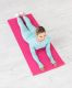 Коврик для йоги и фитнеса STARFIT FM-101 PVC 183x61х0,6 см (розовый)#5 Коврик для йоги и фитнеса STARFIT FM-101 PVC 183x61х0,6 см (розовый)#5
