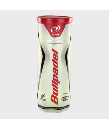 Мяч для падел тенниса BullPadel PREMIUM PRO (3 шт.) Мяч для падел тенниса BullPadel PREMIUM PRO (3 шт.)