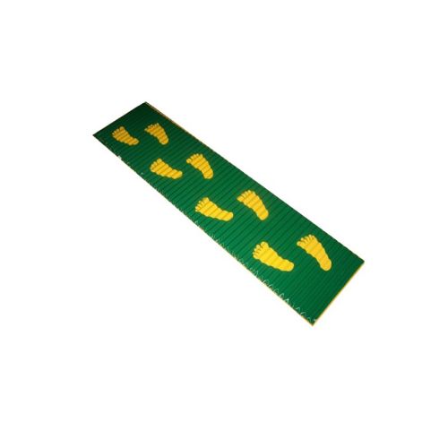 Коврик массажный со следочками 180х40 см