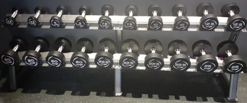 Комплект PVC гантелей 2,5-25 кг (10 пар) со стойкой FITEX PRO FTX-312.1#2