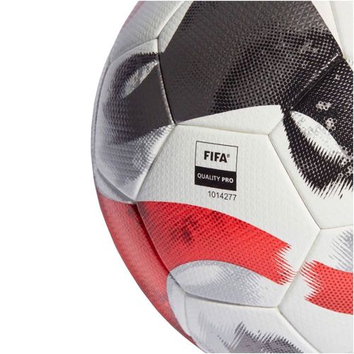 Мяч футбольный ADIDAS Tiro Pro HT2428 №5 FIFA Pro (ПУ) бело-черно-красный#3 Мяч футбольный ADIDAS Tiro Pro HT2428 №5 FIFA Pro (ПУ) бело-черно-красный#3