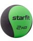 Медбол высокой плотности STARFIT GB-702 2 кг (зеленый)#4 Медбол высокой плотности STARFIT GB-702 2 кг (зеленый)#4