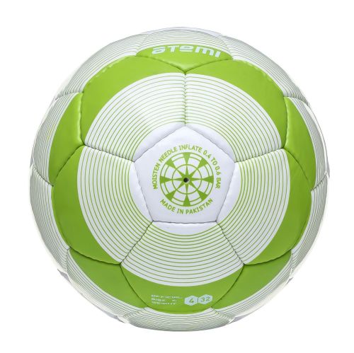 Мяч футбольный ATEMI BULLET FUTSAL №4 (ПУ) бело-зеленый#4 Мяч футбольный ATEMI BULLET FUTSAL №4 (ПУ) бело-зеленый#4
