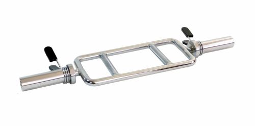 Гриф узкий параллельный хват хромированный 34" REBEL R-OB34-С (с замками)#2 Гриф узкий параллельный хват хромированный 34" REBEL R-OB34-С (с замками)#2