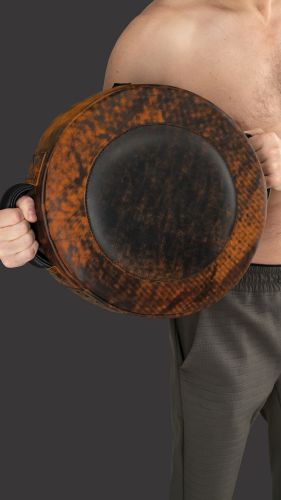 Макивара круглая DIKO FILIPPOV (буйволиная кожа) 40х15 см#2