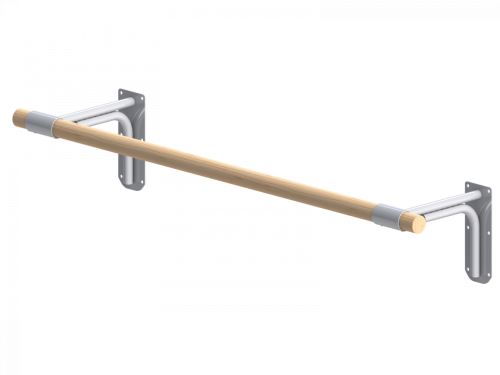 Хореографический (балетный) станок настенный однорядный 1500 мм (сосна) СТ-97 Хореографический (балетный) станок настенный однорядный 1500 мм (сосна) СТ-97