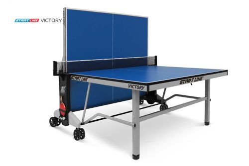 Теннисный стол START LINE VICTORY Indoor Blue (с сеткой)#4 Теннисный стол START LINE VICTORY Indoor Blue (с сеткой)#4