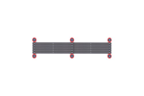 Горизонтальная гимнастическая скамья «Сгибание и разгибание рук в упоре о сиденье стула»#3