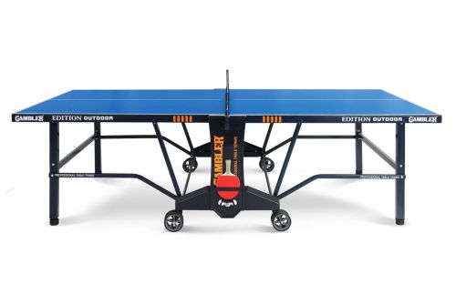 Всепогодный теннисный стол GAMBLER Edition Outdoor BLUE GTS-4 (с сеткой)#2 Всепогодный теннисный стол GAMBLER Edition Outdoor BLUE GTS-4 (с сеткой)#2