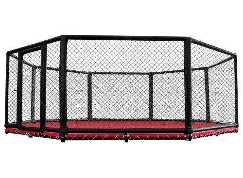 Восьмиугольный ринг ММА напольный D=7 м (без помоста)