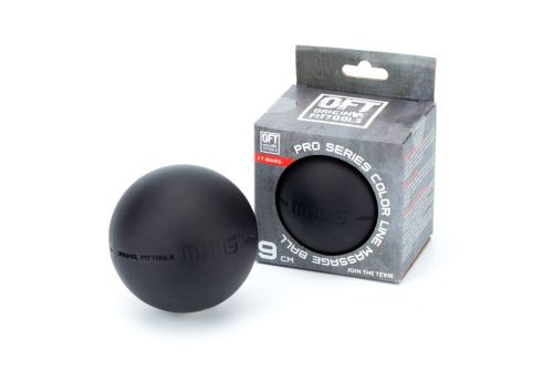 Мяч для МФР 9 см одинарный Original FitTools FT-MARS-BLACK#3