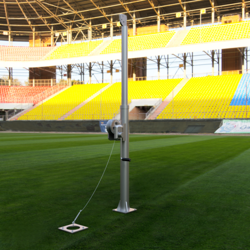 Подъемник для стоек сектора для метания диска и молота Подъемник для стоек сектора для метания диска и молота