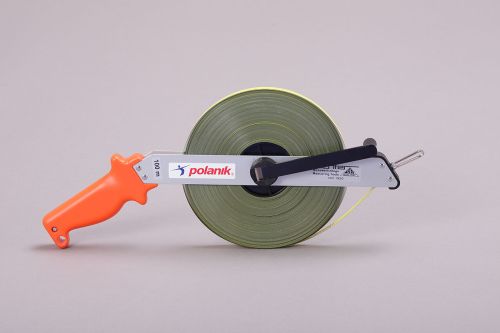 Рулетка POLANIK SMTО-100 (сталь, открытая катушка)