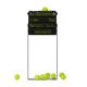 Корзина для теннисных мячей 7/6 Tennis Ball Hopper (на 75 мячей)#5