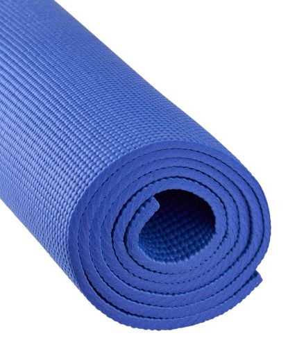 Коврик для йоги и фитнеса STARFIT FM-101 PVC 183x61х0,8 см (темно-синий)#2
