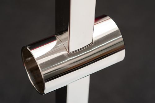 Кронштейн для хореографического (балетного) станка переносной напольный двухрядный (нержавеющая сталь)#10 Кронштейн для хореографического (балетного) станка переносной напольный двухрядный (нержавеющая сталь)#10