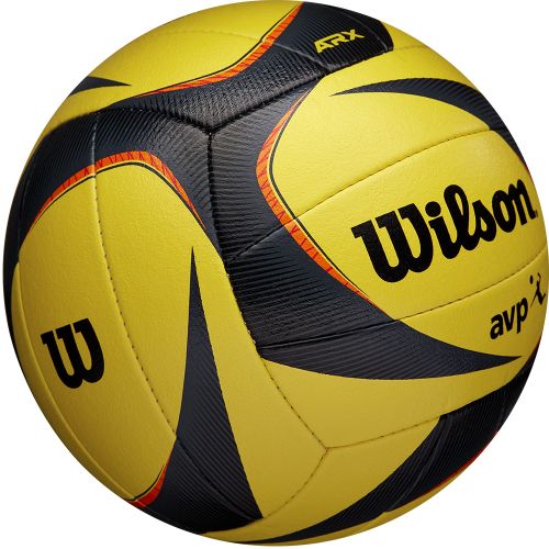 Мяч волейбольный WILSON AVP ARX GAME BALL OFF VB DEF №5 (микрофибра) желто-черный#3 Мяч волейбольный WILSON AVP ARX GAME BALL OFF VB DEF №5 (микрофибра) желто-черный#3
