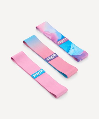 Мини-эспандеры STARFIT ES-204 лаванда с принтом (3 шт.)#5