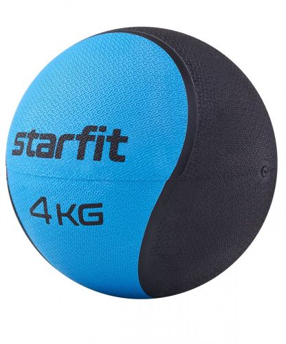 Медбол высокой плотности STARFIT GB-702 4 кг (синий)#2 Медбол высокой плотности STARFIT GB-702 4 кг (синий)#2