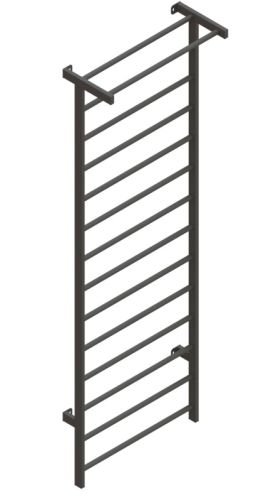 Стенка гимнастическая металлическая (с турником) 3000х1000 СТ-70