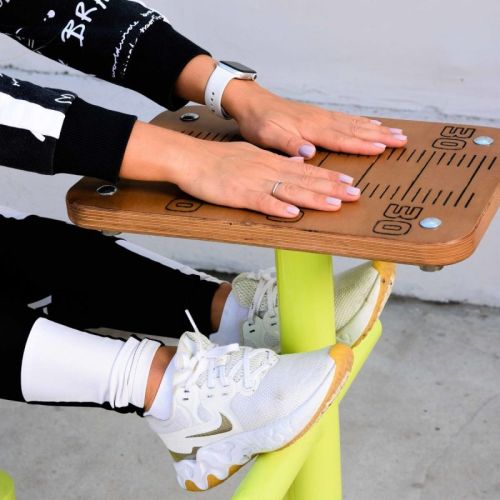 Уличный тренажер Растяжка сидя с мерной шкалой ZAVODSPORTA Fix-1703#5