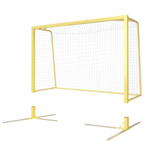 Ворота для пляжного футбола 5,5х2,2 м алюминиевые 100х120 мм SPORTWERK SpW-AG-550-3P