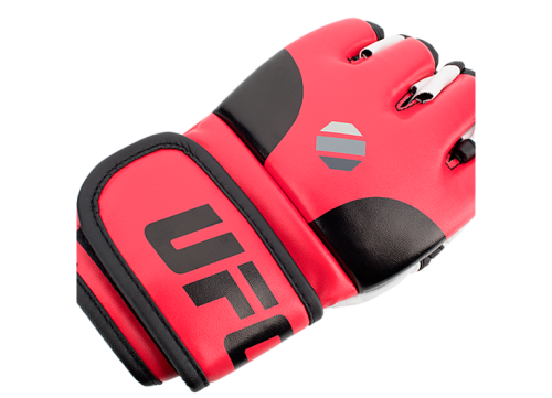 Перчатки MMA тренировочные с открытой ладонью UFC (синт.кожа) S/M#10