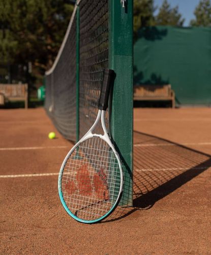 Ракетка для большого тенниса Wish 21'' AlumTec JR 2900 (голубой)#8