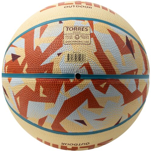 Мяч баскетбольный TORRES Slam №5 (износостойкая резина)#4 Мяч баскетбольный TORRES Slam №5 (износостойкая резина)#4