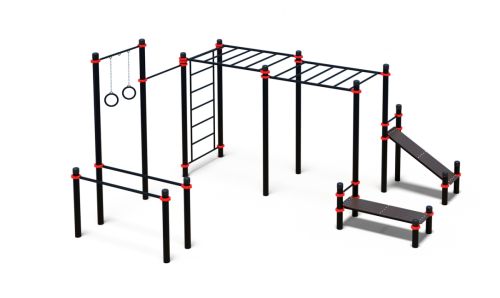 Уличный спортивный комплекс Воркаут ТС-62