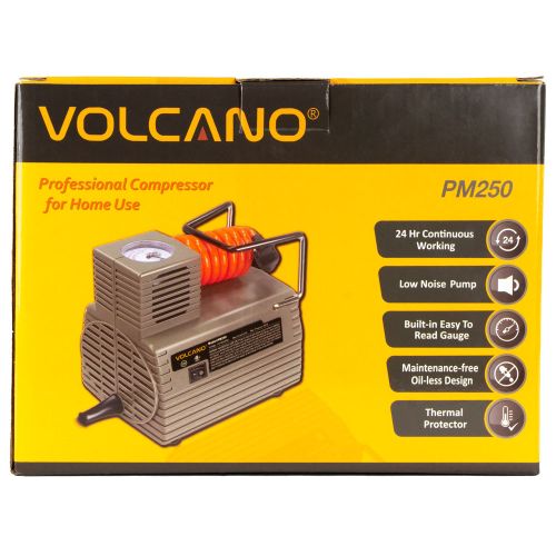 Компрессор электрический VOLCANO PM250 95Вт (в к-те 3 иглы, переходник на иглы)#4