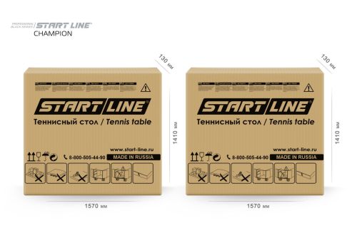 Теннисный стол START LINE Champion Black#7 Теннисный стол START LINE Champion Black#7
