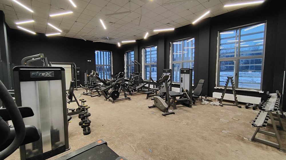 Футбольный манеж Домодедово (тренажёрный зал) Футбольный манеж Домодедово (тренажёрный зал)