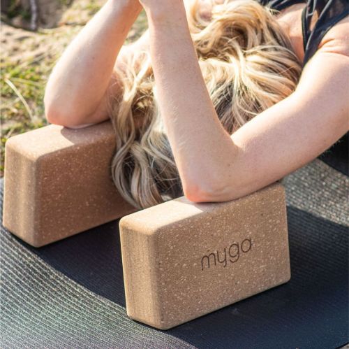 Блок для йоги MYGA Cork Eco Brick Block (пробка)#7 Блок для йоги MYGA Cork Eco Brick Block (пробка)#7