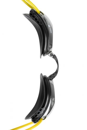 Очки для плавания MADWAVE HONEY Mirror (желтый)#3