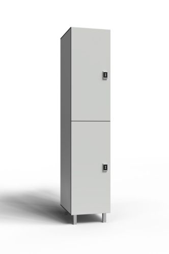 Шкаф для раздевалок ЛДСП 1900х332х500 мм (2 секции)#11