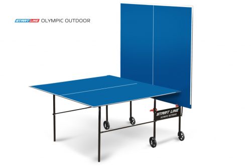 Теннисный стол START LINE Olympic Optima Outdoor Blue (с сеткой)#5 Теннисный стол START LINE Olympic Optima Outdoor Blue (с сеткой)#5
