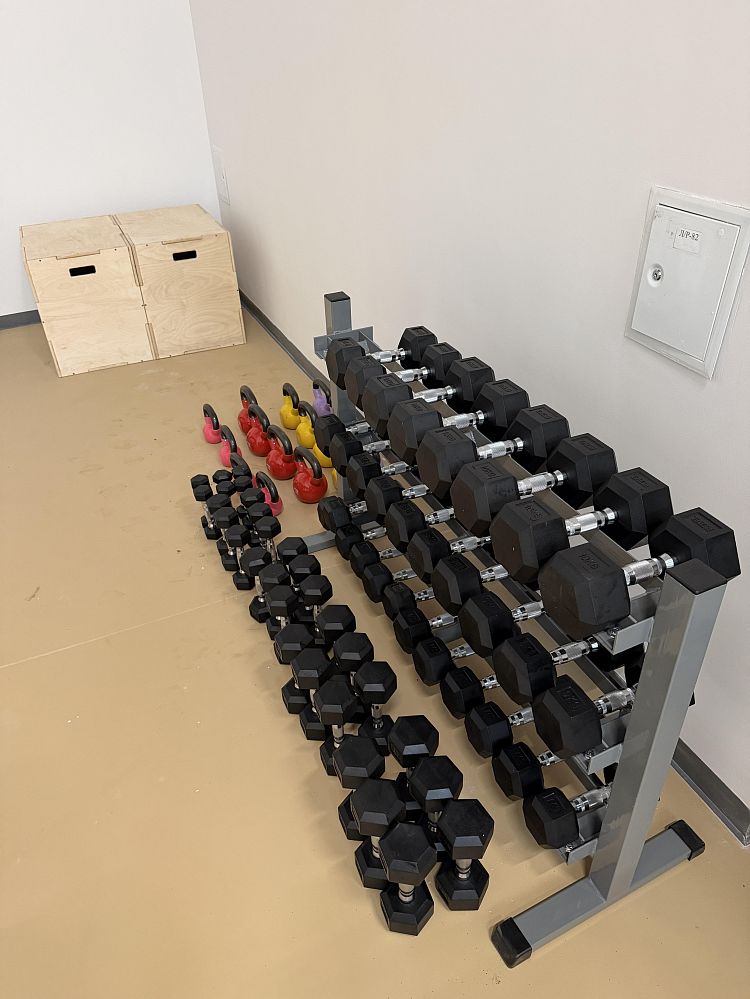 Образовательный комплекс «Уфа-450», школа на 1225 мест (тренажерный зал)