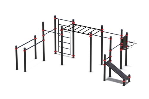 Уличный спортивный комплекс Воркаут ТС-74