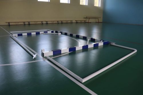 Ворота для мини-футбола/гандбола 3х2х1м, 80х80мм, алюминиевые СТ-221#8