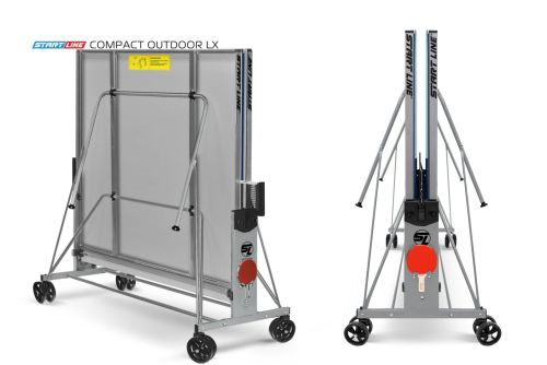 Всепогодный теннисный стол START LINE Compact -2 LX Outdoor Blue (с сеткой)#5