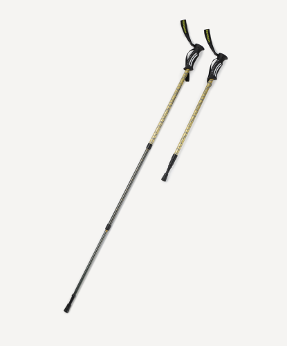 Палки для скандинавской ходьбы BERGER Travel Pacemaker 65-135 см (3-секционные)#2